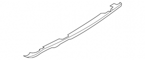 Lincoln MKC 15-19 rear bumper lip without towbar