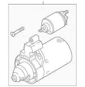 Starter VW Tiguan 09-17