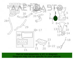 Crankshaft Pulley Dodge Journey 11- 2.4 Type 1