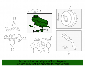 Cadillac CTS 14-19 GTZ reservoir