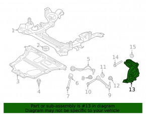 Front left axle shaft BMW 3 GT F34 14-19