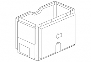 Battery cover Honda Civic XI FE/FL 22-26
