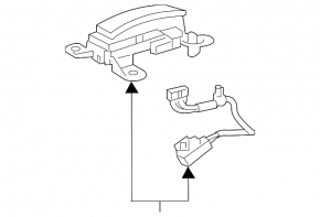 Toyota Rav4 19-hybrid automatic transmission indicator, scratches
