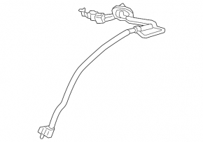 Air conditioning pipe from heater Audi A6 C8 19- 2.0T