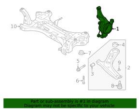 Front left axle shaft Hyundai Venue 20-25
