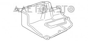 Rear bumper guard left Toyota Highlander 08-13
