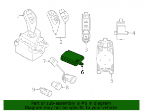 Control unit Controller Touch BMW 3 F30 14-18