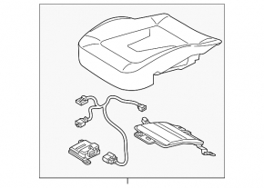 Occupant Sensor Audi Q3 8U 15-18