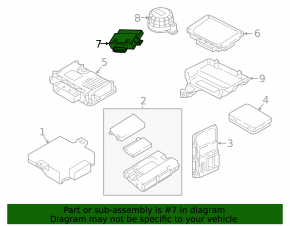 Audi A5 F5 18-25 Engine Sound Generator Unit