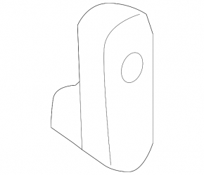 Tailgate lock Mazda3 03-08 HB
