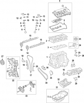 Camshaft Exhaust Mazda 3 14-18 BM