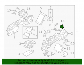 Mazda CX-9 Rear Heater Resistor 16-23
