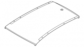 Metal roof Volkswagen ID.4 21-23 without panorama