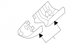 Chevrolet Cruze 16 interior mirror trim - structure