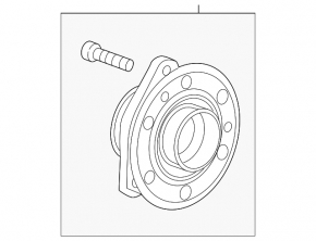 Front left hub Chevrolet Equinox EV 24-26