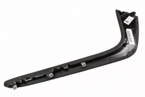 Center console trim side left Cadillac ATS 13- leather black