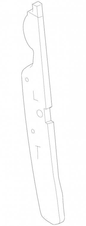 Wing seal door-wing right Chevrolet Volt 16-