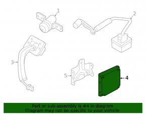 Camera Control Module Nissan Murano z52 15-