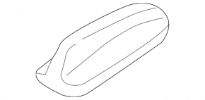 Antenna housing fin Polestar 2 21-