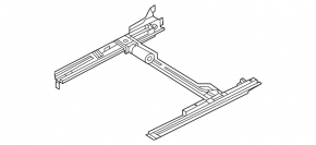 Longitudinal adjustment motor for the passenger seat Volkswagen ID.4 21-22