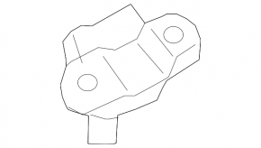 Left trunk door hinge Chevrolet Bolt EUV 22-23