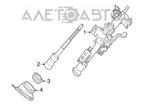 Nissan Altima 13-18 Steering Column