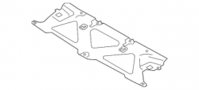 BMW 7 Series G11 G12 16-22 B58 Metal TV Cover