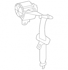 3rd row seat belt in the ceiling of the Toyota Highlander 20-25, black, dry-cleanable