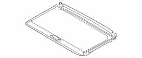 Sunroof Curtain Kia Forte 4d 14-18