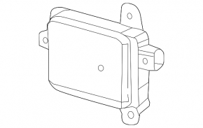Blind Spot Sensor BSM Left Lexus NX200t NX300h 15-17