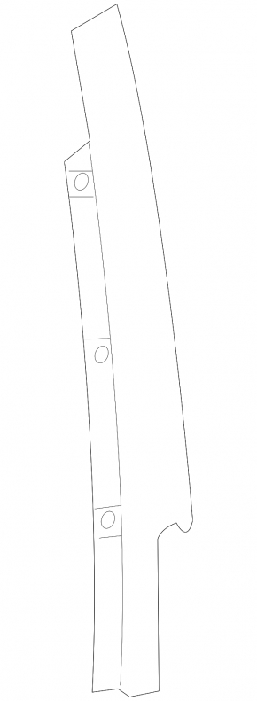 Front right side door trim for Audi Q5 8R 09-17