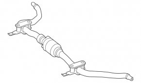 Front stabilizer bar Mercedes GLS-class X166 13-19 AWD