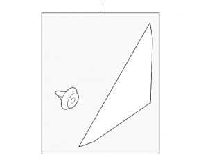 Wing molding corner left Ford Focus mk3 11-18 mat