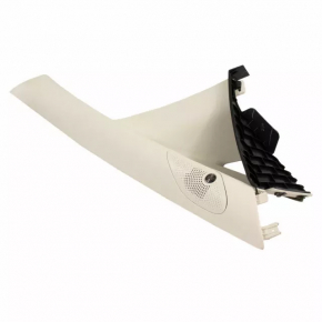 Front pillar trim right Ford Ecosport 18-22 under tweeter, Bang & Olufsen, gray with black
