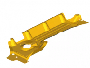 Bottom protection left Ford Ecosport 18-22 fasteners torn