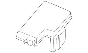 Fuse box cover underhood upper Ford Mustang mk6 15-23