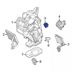 Ford Explorer Heater Resistor 20-
