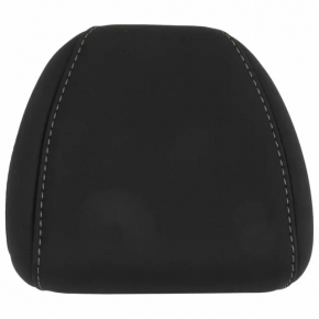 Rear center headrest for Ford Bronco Sport 2021-2025, black leather with gray stitching