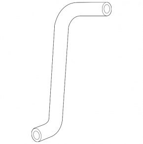 Cooling pipe lower Toyota Sequoia 08-16