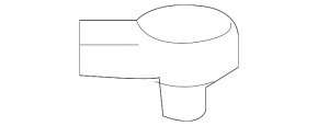 Volvo XC90 16-22 hood release handle under the hood