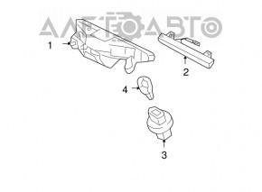 Brake light Honda Civic X FC 16-21 4d