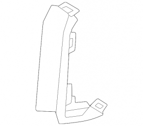 BMW X3 G45 25-26 Front Bumper Lower Grille Molding (Central)