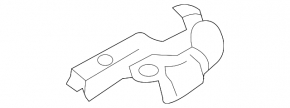 Hood hinge right Nissan Altima 19-