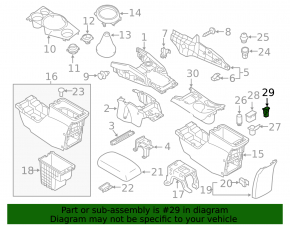USB HUB Mitsubishi Outlander 14-21