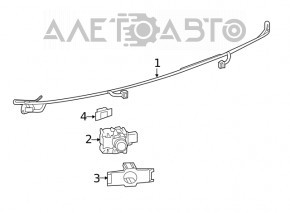 Rear Parking Sensors for Lexus ES300h ES350 13-18