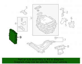Hybrid Vehicle Control Module NX300h 15-21