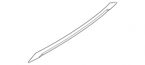 Trunk door molding Mercedes X167 GLS 450 580 20-26