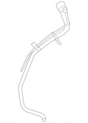 Fuel tank filler neck BMW X7 G07 19-22 N63, B58