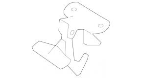 Mercedes W164 ML BAPMIC Bonnet Hook