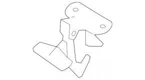 Mercedes W164 ML BAPMIC Bonnet Hook